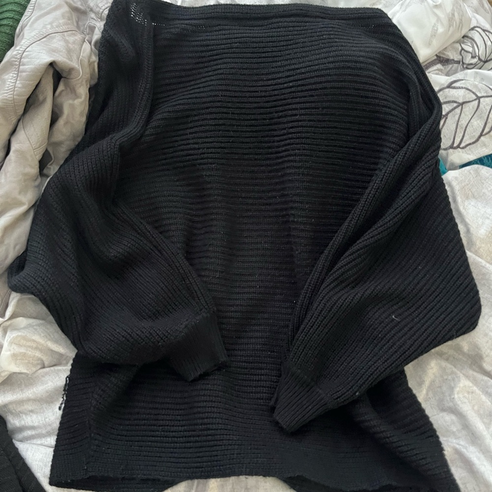 Black sweater